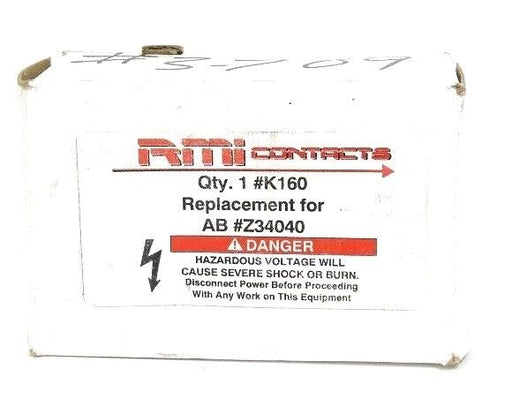 NIB RMI CONTACTS # K160 REPLACEMENTS FOR AB # Z34040, CONTACT KIT