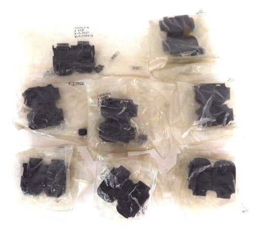 LOT OF 8 NEW AMP 749915-2 CABLE CLAMP KIT INSULATION DIAMETER 4.32-9.65MM