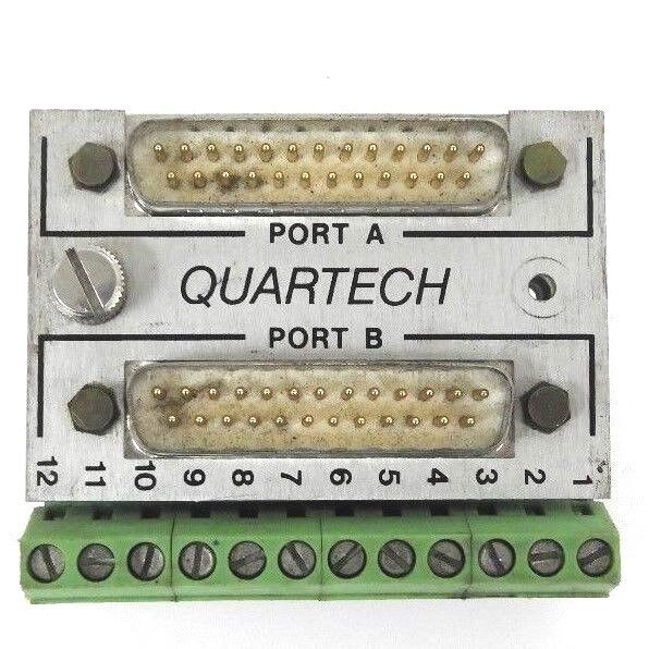 QUARTECH 600P17H03 CIRCUIT BOARD W/ CONNECTORS