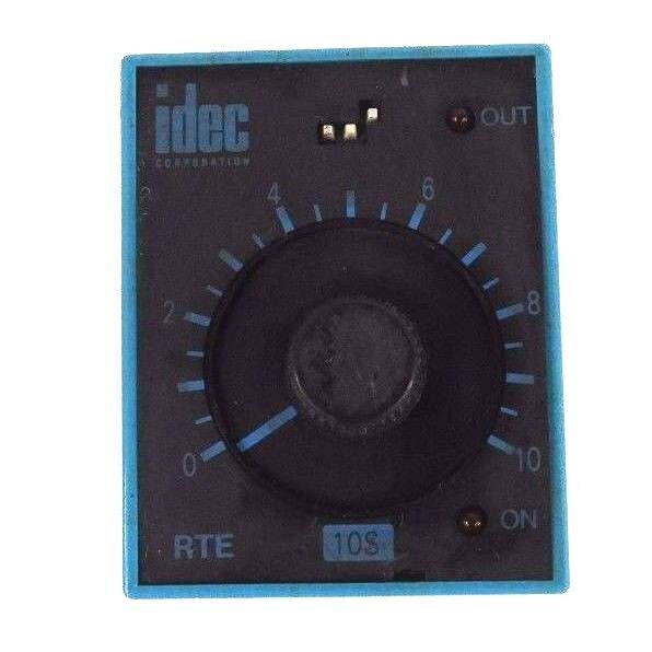 IDEC RTE-PF1 ELECTRONIC TIMER 120V, 50/60HZ, 0-10S, RTEPF1