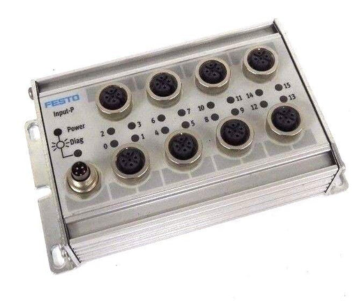 FESTO CP-E16-M12X2-5POL INPUT MODULE 175561 CPE16M12X2