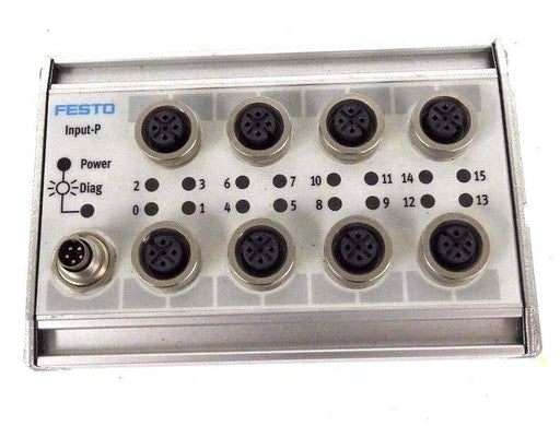 FESTO CP-E16-M12X2-5POL INPUT MODULE 175561 CPE16M12X2