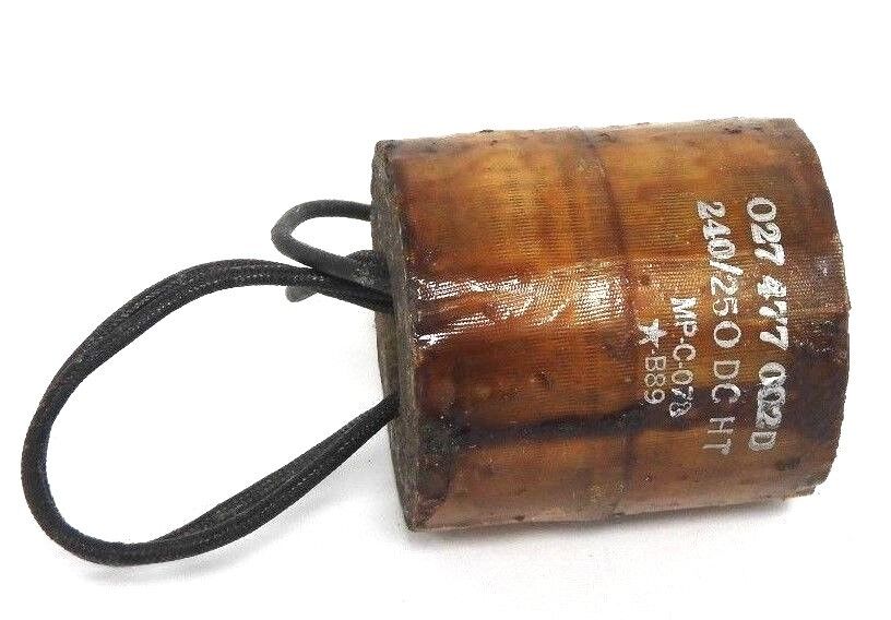 ASCO 027-477-002-D COIL 240/250 DC HT, MP-C-078, 027477002D