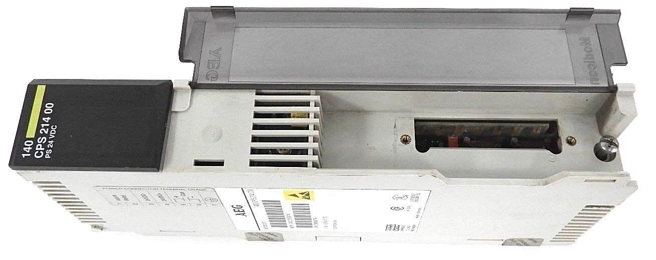 SCHNEIDER MODICON 140CPS21400 POWER SUPPLY 8AMP 24VDC, 140-CPS-214-00