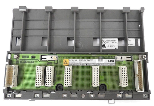 AEG MODICON DTA 200 7628-042.244800 SUBRACK SECONDARY 5SLOT REV. 08