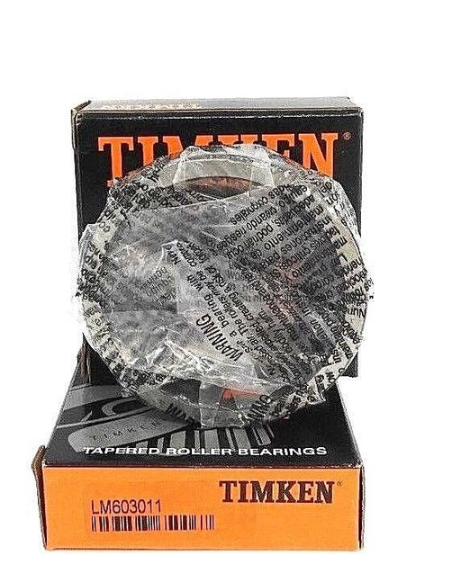 LOT OF 2 NIB TIMKEN LM603011 ROLLER BEARINGS TAPERED 3.063 X 0.5937IN
