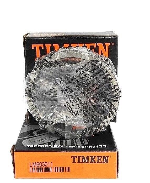 LOT OF 2 NIB TIMKEN LM603011 ROLLER BEARINGS TAPERED 3.063 X 0.5937IN