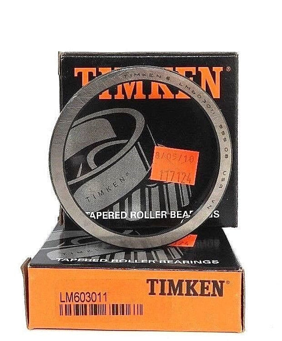 LOT OF 2 NIB TIMKEN LM603011 ROLLER BEARINGS TAPERED 3.063 X 0.5937IN