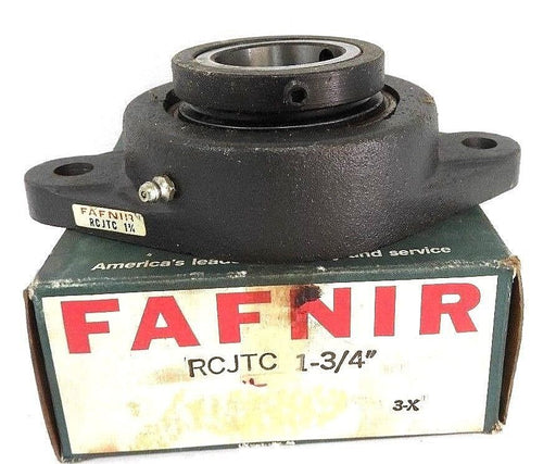NIB FAFNIR RCJTC-1-3/4 FLANGE BLOCK BEARING RCJTC134