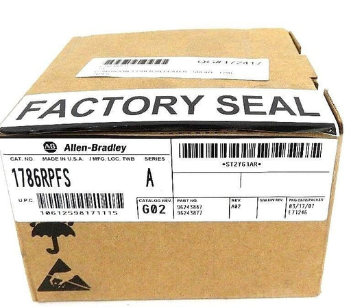 NIB ALLEN BRADLEY 1786-RPFS CONTROLNET FIBER REPEATER - SHORT SER. A, REV. G02