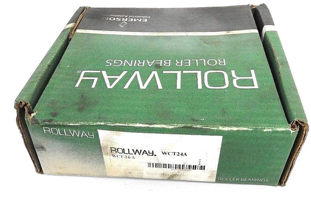 NEW EMERSON ROLLWAY WCT-24-A ROLLER BEARING WCT24A