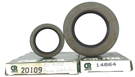 LOT OF 2 NIB CHICAGO RAWHIDE OIL SEALS (1) 20109 & (1) 14864