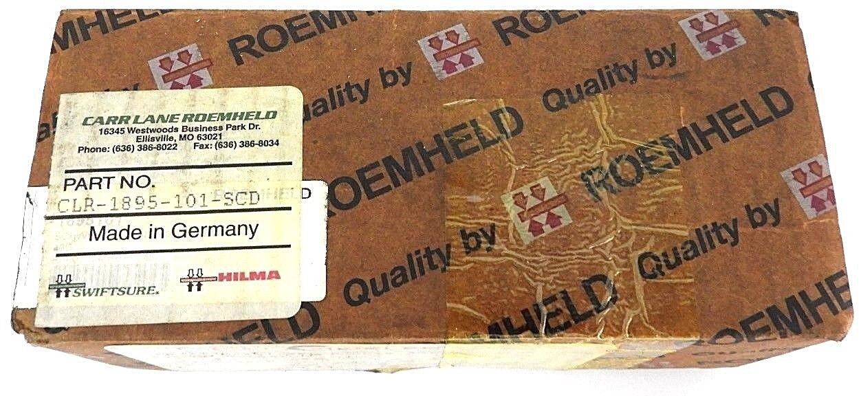 NIB ROEMHELD CLR-1895-101-SCD DOUBLE ACTING SWING CLAMP CLR1895101SCD