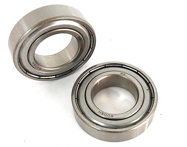 LOT OF 2 NEW SKF 6005HZZ HIGH TEMP SS SHIELDED BEARINGS SS6005-2ZLG89