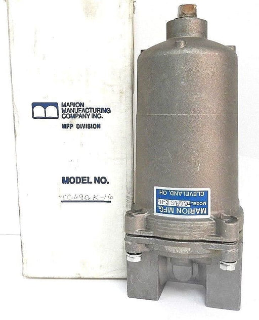 NIB MARION MANUFACTURING TC69GK-16 FILTER HOUSING LOW PRESSURE T-LINE
