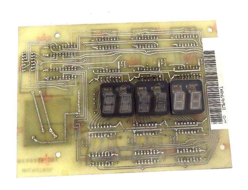MICROTROL DC00005-502 DISPLAY BOARD DC00005502 W/ BECKMAN VC-525-01 CONVERTER