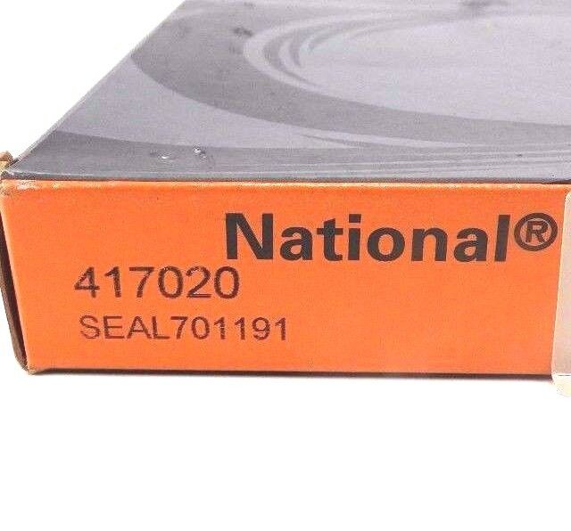 NIB TIMKEN 417020 SEAL 10.000 X 12.000 X 0.625, DUAL LIP, NITRILE, W/ INNER CASE