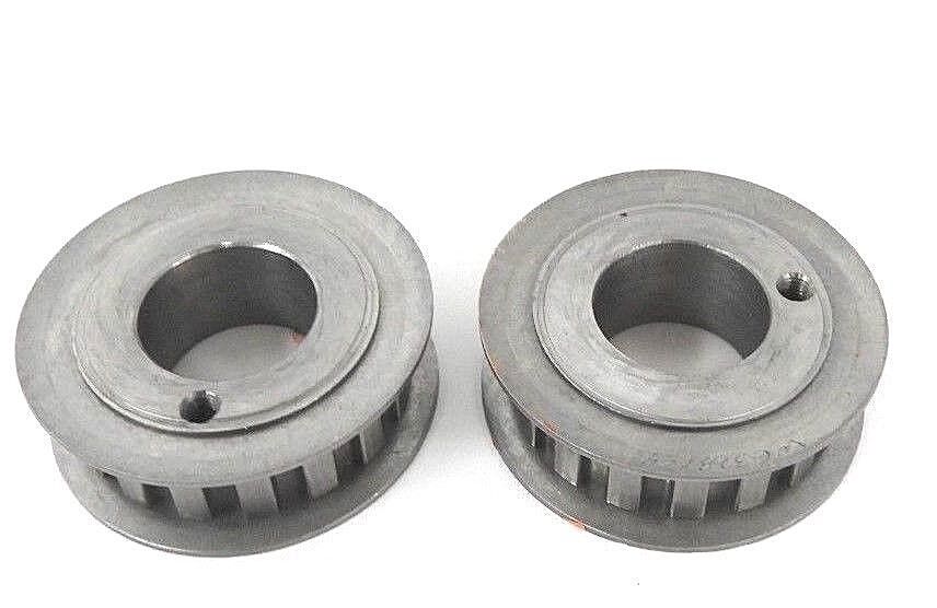 LOT OF 2 NEW LOUDON MACHINE INC. WG37B004 PULLEY GEARS 1INCH 18TEETH