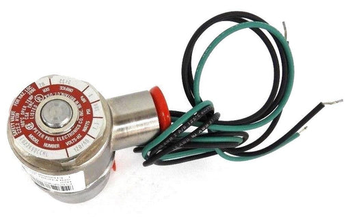 NEW PETER PAUL EH22K9DCCML SAFETY VALVE 120V, 60HZ, 7.3W, 300PSI, 2MPA, SER. NZ