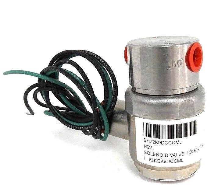 NEW PETER PAUL EH22K9DCCML SAFETY VALVE 120V, 60HZ, 7.3W, 300PSI, 2MPA, SER. NZ