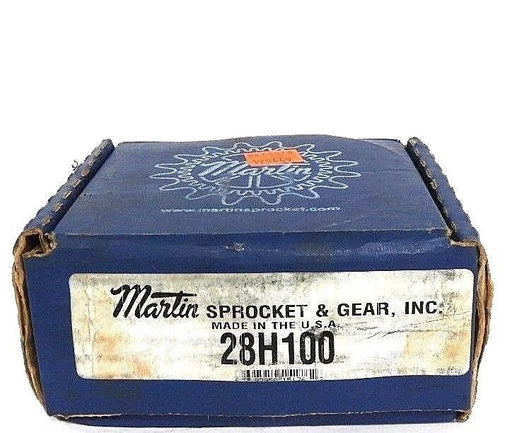 NIB MARTIN 28H100 PULLEY 28TEETH 3/4IN BORE 1IN WIDTH 1/2IN PITCH
