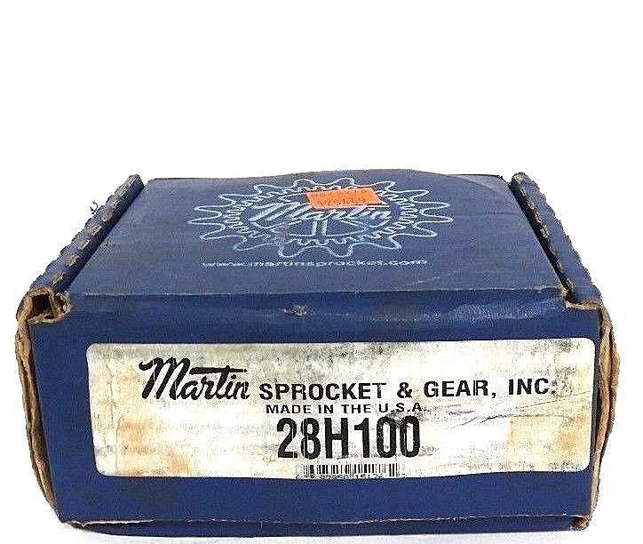 NIB MARTIN 28H100 PULLEY 28TEETH 3/4IN BORE 1IN WIDTH 1/2IN PITCH