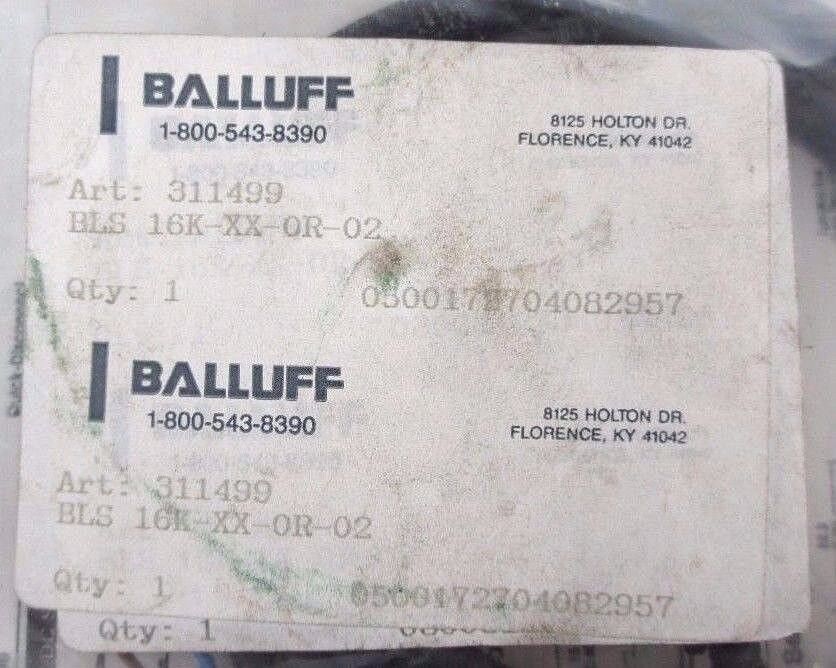 NEW BALLUFF BLS 16K-XX-0R-02 THRU BEAM PHOTOELECTRIC EMITTER 311499