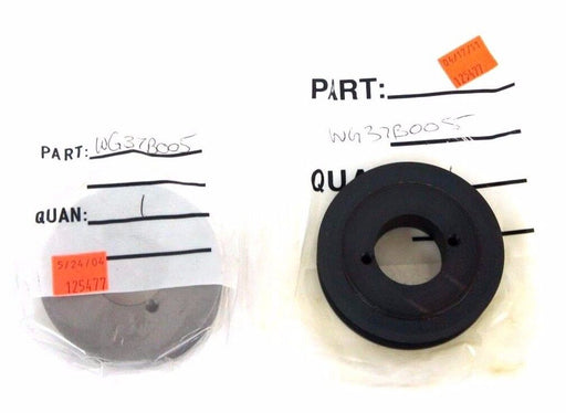 LOT OF 2 NEW LOUDON MACHINE INC. WG37B005 PULLEY NIP WHEEL