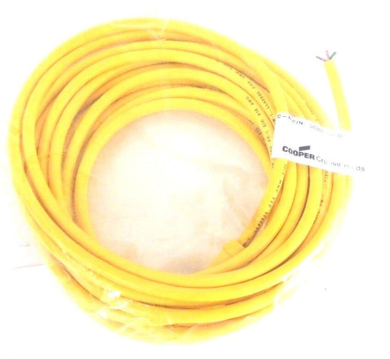 LOT OF 3 NEW COOPER CROUSE HINDS 5000114-10 CORD SETS 500011410