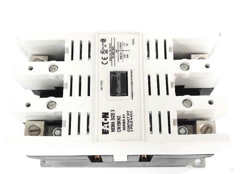 NIB EATON CUTLER HAMMER CN15KN2A CONTACTOR SER. A1, SIZE 3, 90A, COIL: 120V