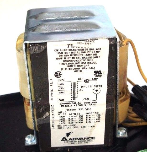 NIB GARDCO LIGHTING 10127W175HQUAD BALLAST REPLACEMENT ASSEMBLY