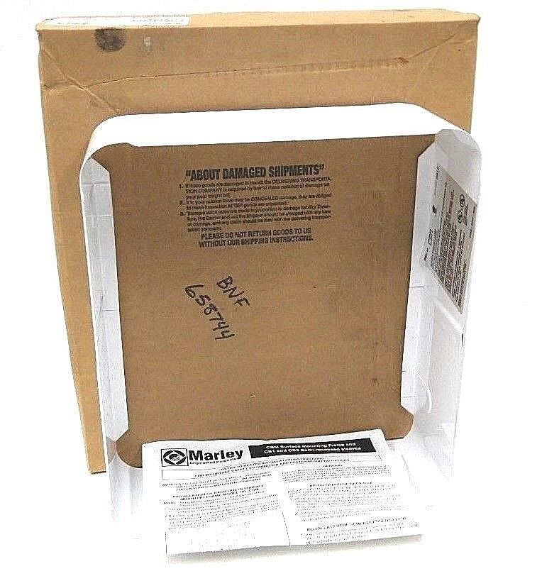 NIB MARLEY CRASM SURFACE MOUNTED FRAME SIENNA WHITE