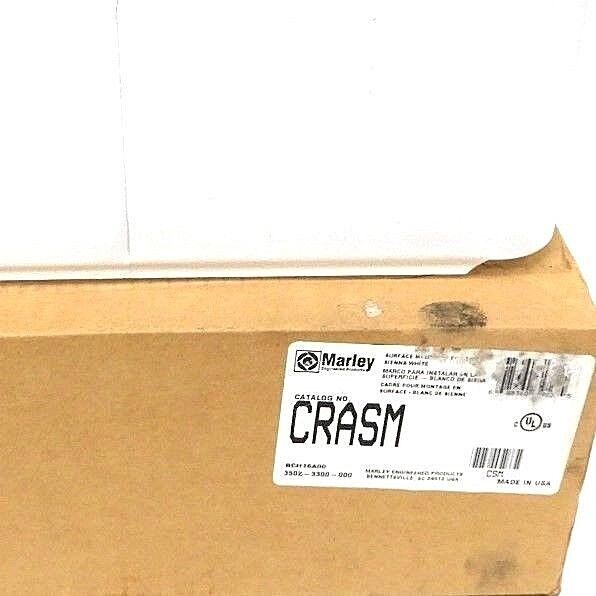 NIB MARLEY CRASM SURFACE MOUNTED FRAME SIENNA WHITE