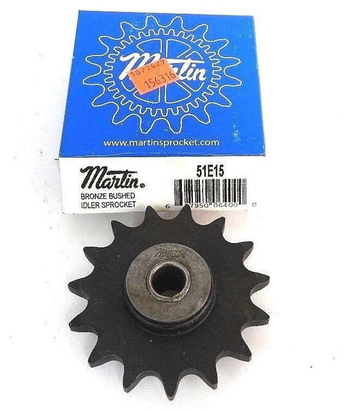 NIB MARTIN 51E15 SPROCKET IDLER .511IN ID 15TEETH