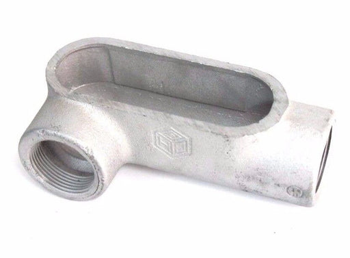 LOT OF 4 NEW COOPER CROUSE HINDS LR47 CONDUIT BODY OUTLET BOX FORM 7, 1-1/4"