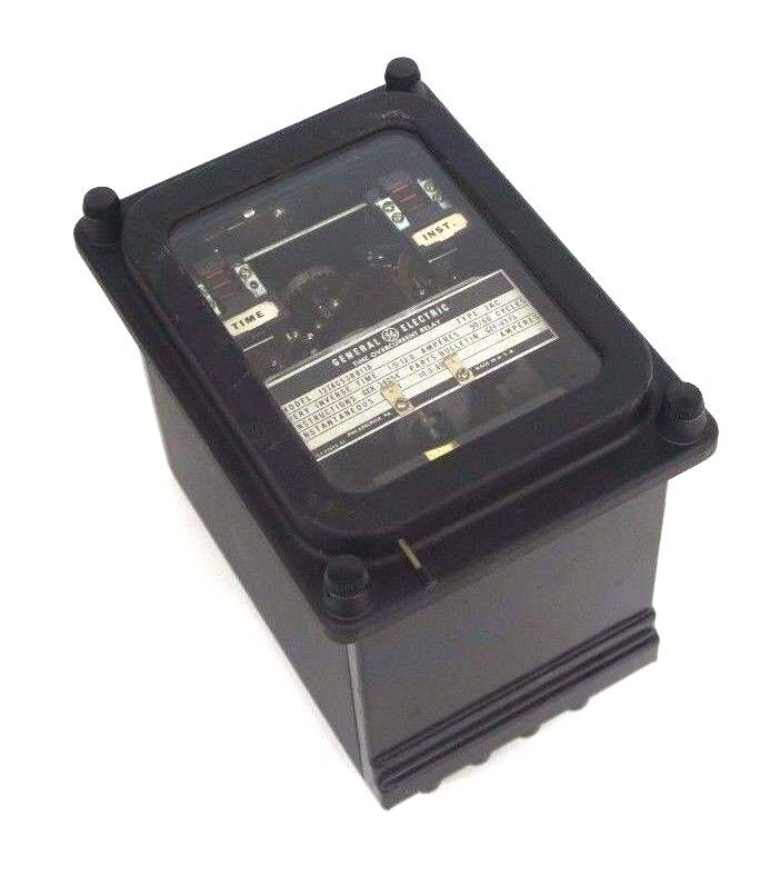 GENERAL ELECTRIC 12IAC53B811A OVERCURRENT TIME RELAY 1.5-12.0 AMPERES