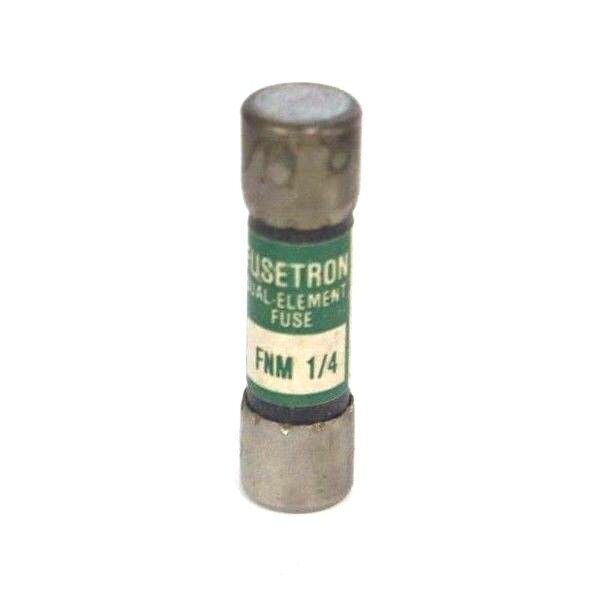 LOT OF 7 BUSSMANN FUSETRON FNM 1/4 FUSES 1/4AMP, 250VAC, FNM14