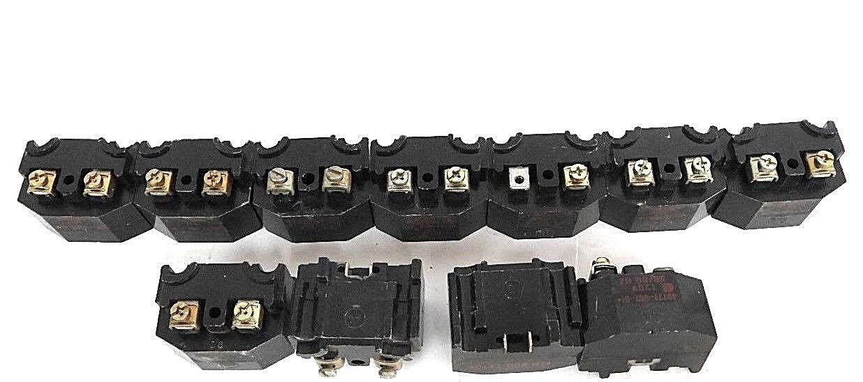 LOT OF 11 ALLEN BRADLEY 40171-002-01 TRANSFORMER MODULES FOR PILOT LIGHT 120V