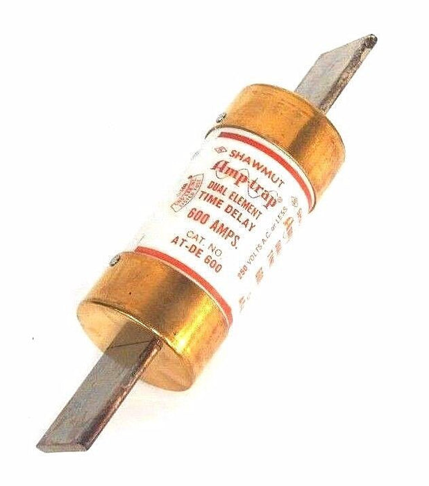 NIB FERRAZ SHOWMUT AT-DE-600 AMPTRAP DUAL ELEMENT TIME DELAY FUSE 600V, ATDE600