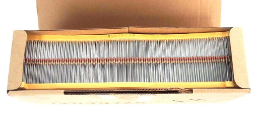 BOX OF 5000 NEW DUBILIER DCR255T220R CARBON FILM RESISTORS 220OHM, 0.33W