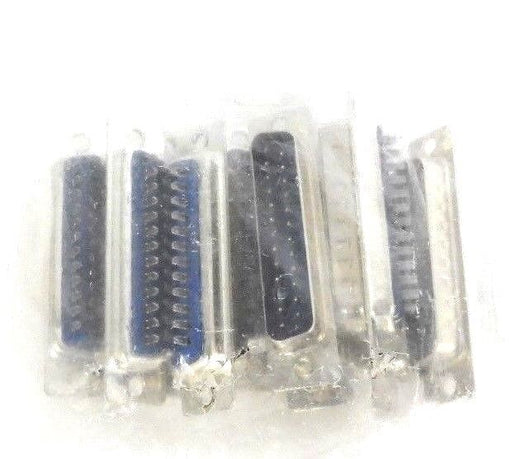 LOT OF 10 NEW PROVO C525M CONNECTORS 25PIN MALE SOLDER TYPE