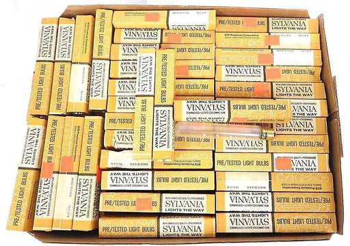 LOT OF 132 NEW GTE SYLVANIA T61/2-A BULBS 20W-120V EXIT