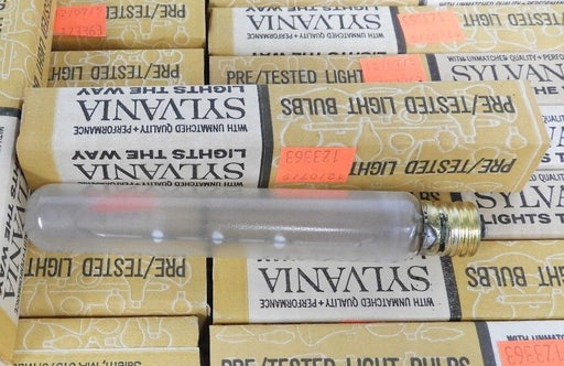 LOT OF 132 NEW GTE SYLVANIA T61/2-A BULBS 20W-120V EXIT