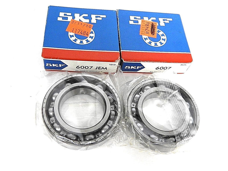 NIB SKF 6007 JEM & 6007 BEARINGS 6007JEM, 6007