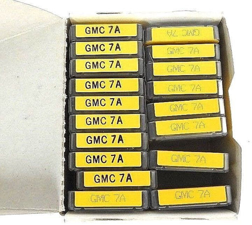 BOX OF 90 NEW BUSSMANN BUSS GMC-7A FUSES GMC7A, IR 200A, 125V AC