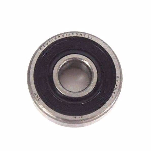 LOT OF 4 NEW SKF 6301-2RS1/C3HT51 SINGLE ROW BALL BEARINGS 63012RS1C3HT51