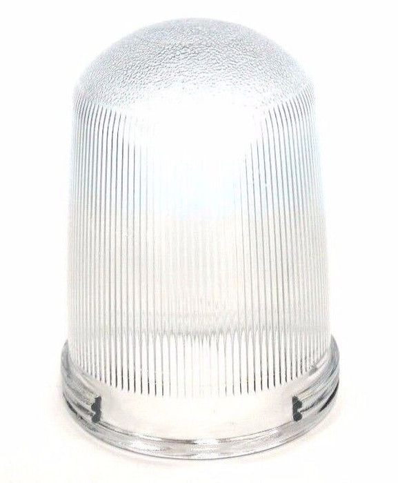 NIB COOPER CROUSE-HINDS G24 CLEAR GLASS GLOBE FOR LIGHT FIXTURE