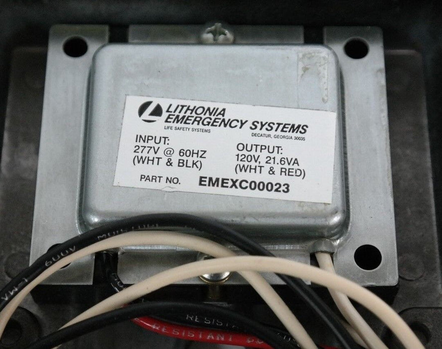 NEW LITHONIA EMERGENCY SYSTEMS EMEXC00023 TRANSFORMER CONVERTER W/ ENCLOSURE