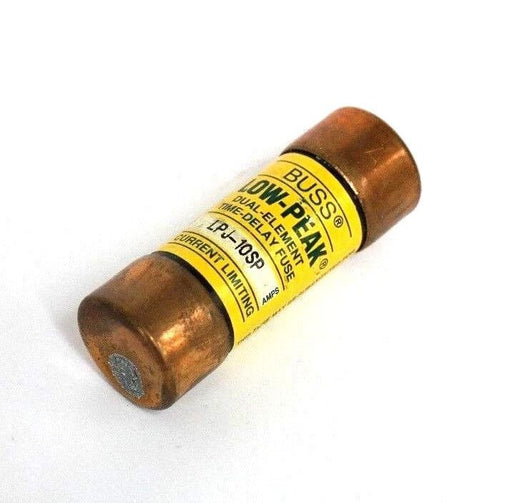 LOT OF 16 BUSS LPJ-10SP TIME-DELAY FUSES 10A, 600V, LPJ10SP