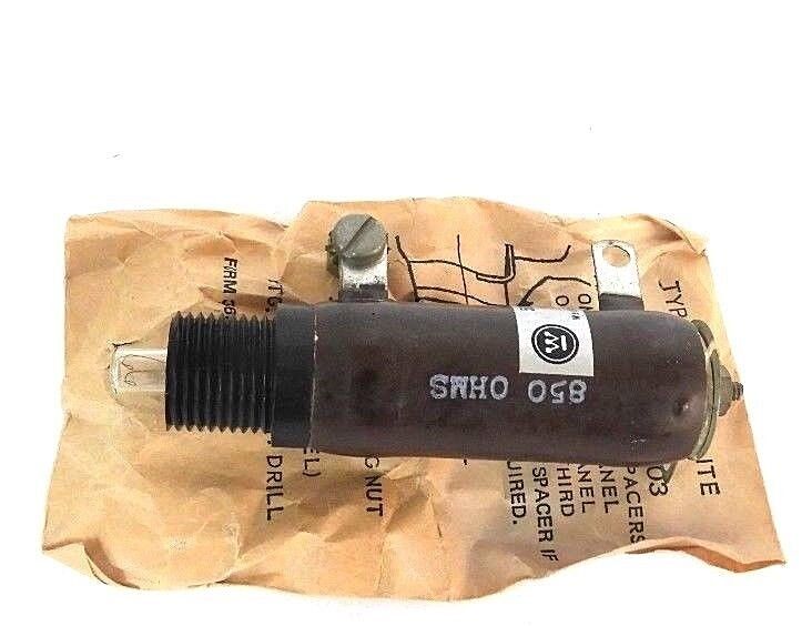 NEW WESTINGHOUSE 449D187G51 PILOT LIGHT 50V AMBER EZC MINALITE W/ 449D187G03